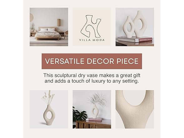 Maven Lane Villa Moda Emile Abstract Vase