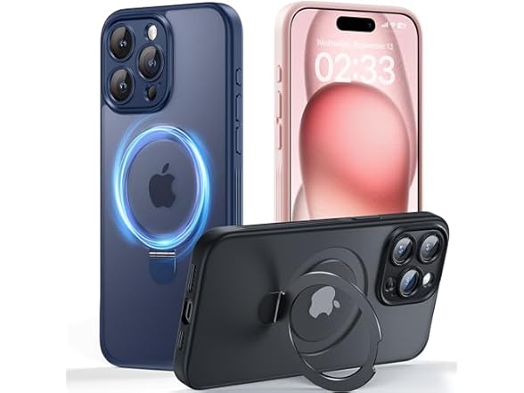 JUESHITUO iPhone 15 Pro Max Case, Blue