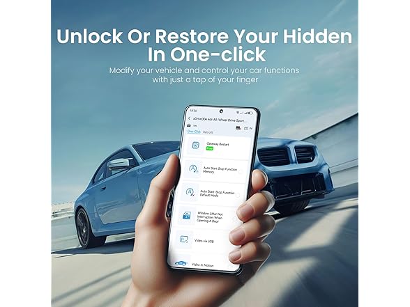 DFirst OBD2 Scanner Bluetooth Fixd Car