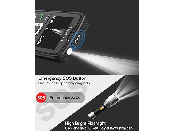 Easyfone Prime-A6 Unlocked 4G Feature