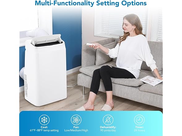 MERXENG 14000 BTU Portable Air Conditioners