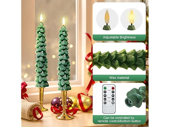 Christmas tree LED Flameless Candles