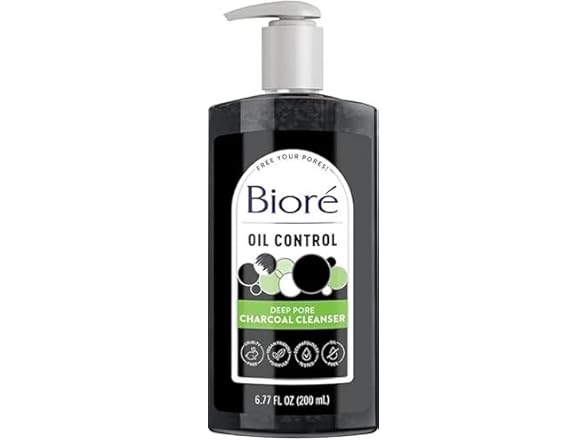 Bioré Deep Pore Charcoal Daily Face Wash