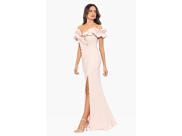 Xscape Women's Long Stretch Dress