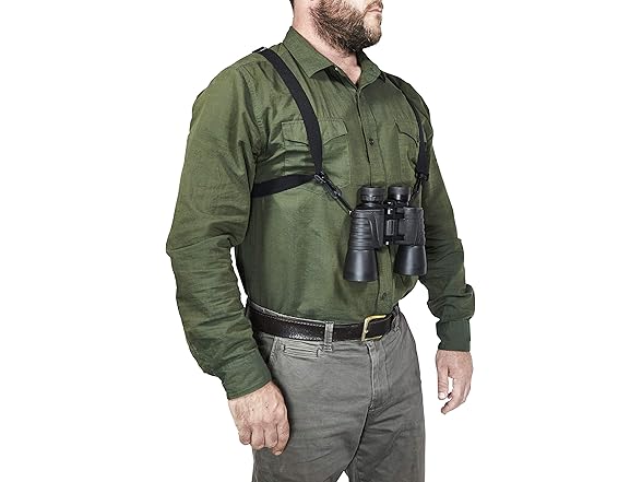 thumbnail image 2 of Binocular Strap Allen Company Deluxe 4-Way Adjustable Harness 2 of 14