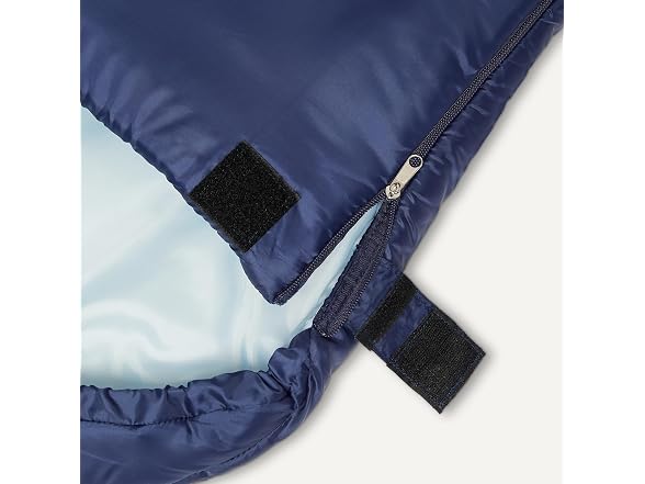 Amazon Basics 50F Warm Weather Bag - Navy Blue