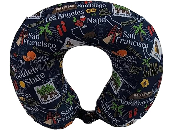 California Travel Neck Pillow