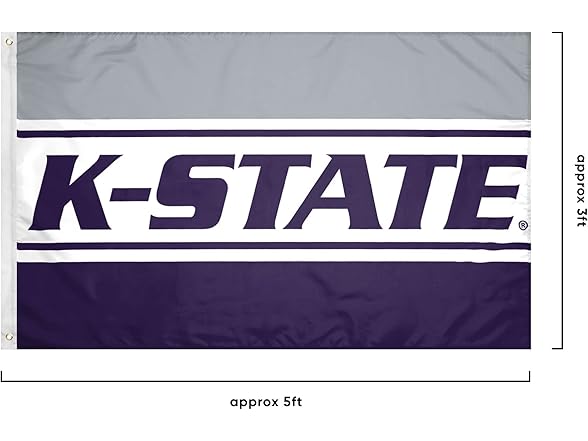 KSU Wildcats Flag 3x5 Horiz