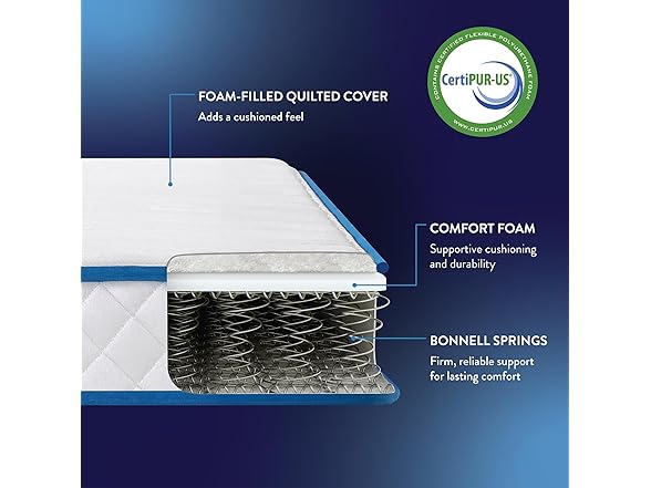 6" or 8" Bonnell Spring Hybrid Mattress