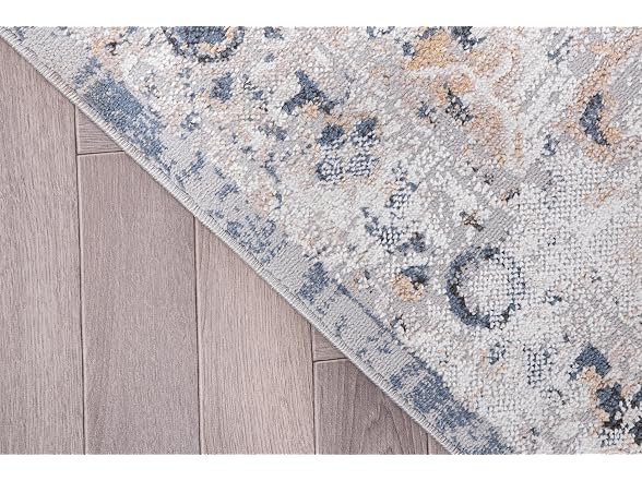 L'Baiet Sophia Grey Oriental 2x6 Runner Rug