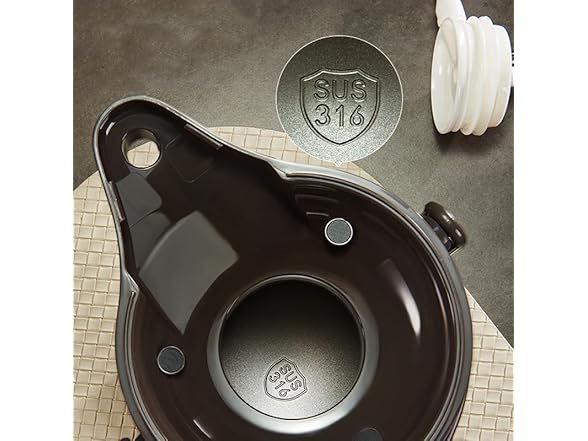 PARACITY Airpot Coffee Carafe with Double Pump