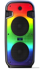 Dual 6.5" Rechargeable Bluetooth Speaker - Gallery 9