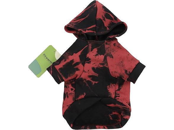 Fitwarm Tie Dye Dog Hoodie, Dog Clothes
