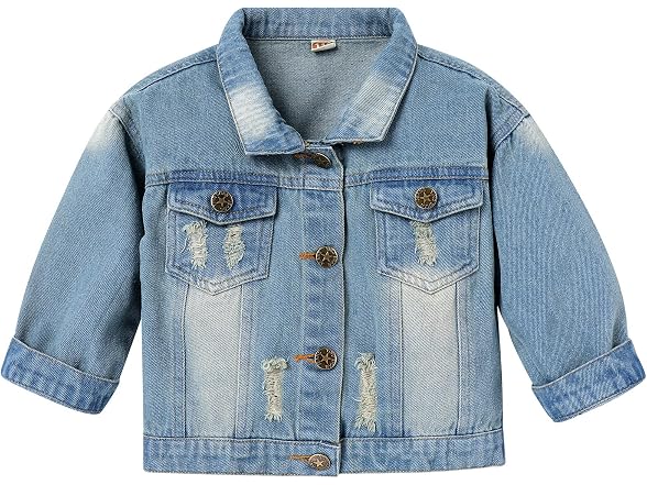 Ibtom Castle Girls (12-18 MOS) A-Line Coat