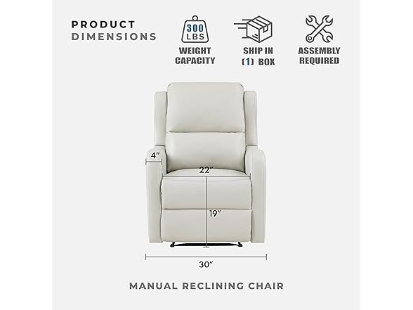 Lexicon Manual Recliner Chair