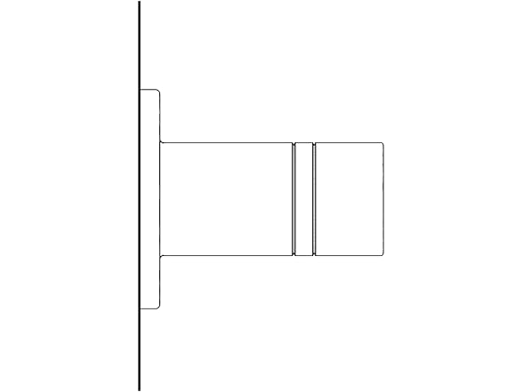 Essentials 18" Towel Bar, Chrome