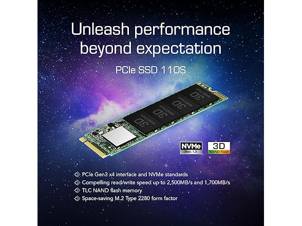 Transcend MTE110 512GB M.2 2280 SSD