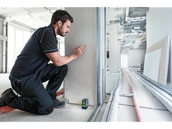 Bosch GLL 100 GX Green-Beam Self-Leveling Laser