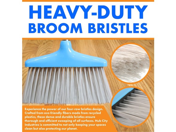 Hub City Heavy Duty Broom and Dust Pan