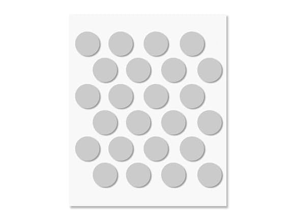 Screw Hole Sticker 24pc Grey 0
