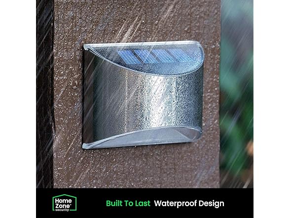 Home Zone Security Solar Wall Lights