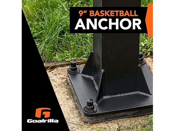 Goalrilla 9" Basketball Anchor System