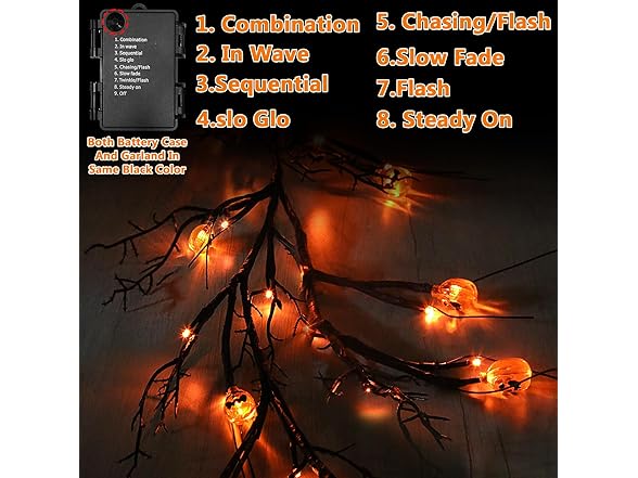 SURCVIO [ 8 Modes & Timer 6 Ft 54 LED Ha