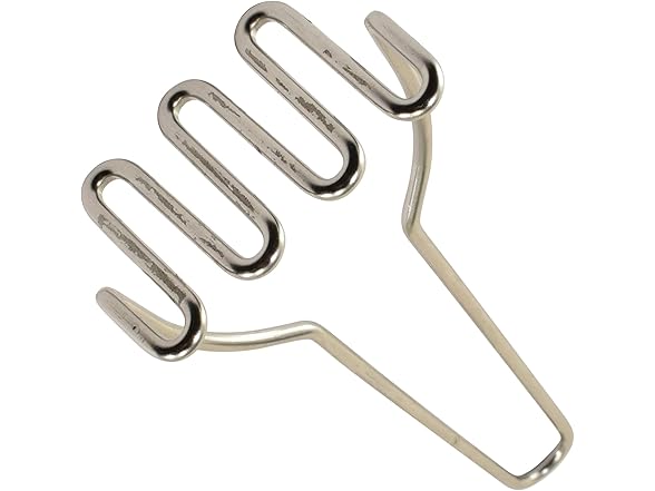 CybrTrayd R&M Mini Potato Masher, Stainless Steel