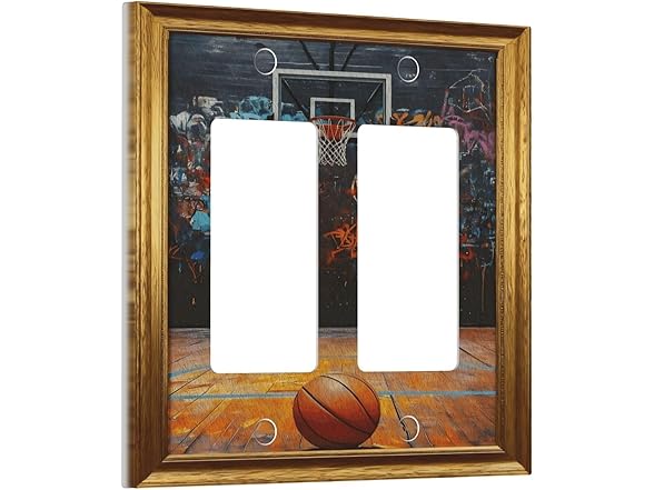 Vorchtax Decorative Art Light Switch Covers Basket