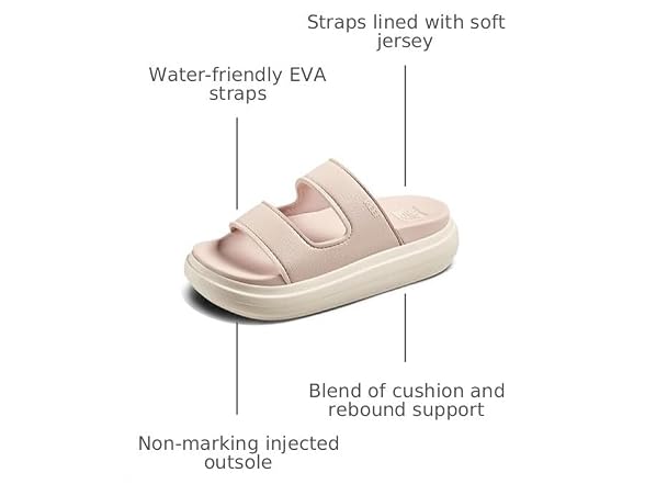 REEF Cushion Bondi 2 Bar Womens Slide Sandal