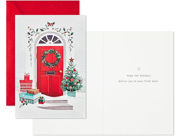 Hallmark Boxed Christmas Cards, Delivering Joy