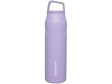 $19.99, Was $45, 55% Off! Stanley IceFlow Cap and Carry Water Bottle 36oz - Lavender dealfomo