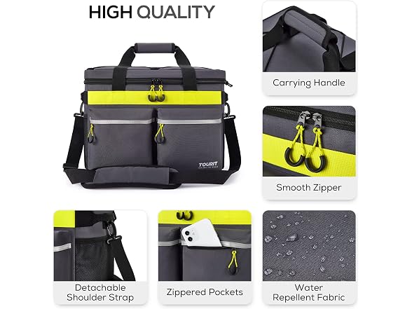 TOURIT Cooler Bag 46-Can Insulated Soft Cooler Tr