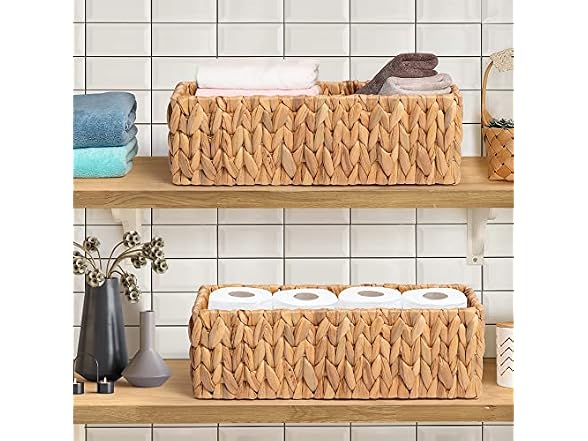Sukkiri Homu Toilet Tank Basket, Narrow
