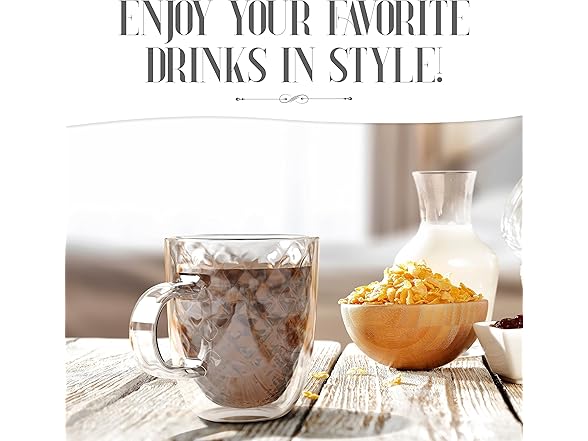 Elle Décor Mugs (13 Oz) Elle Decor Coffee Mug, Choose Set