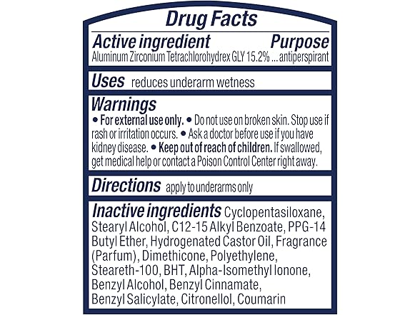 Degree Original Deodorant Sheer Powder 2.6oz 6pk