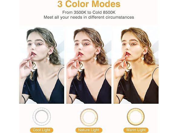 Kimwood Clip on Ring Light