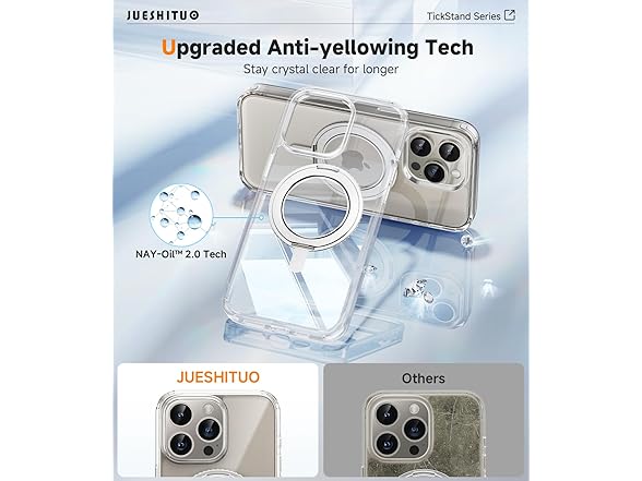 JUESHITUO for iPhone 15 Pro Case