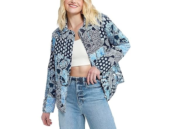 Vera Bradley Quilted Jacket Patchwork (XL)