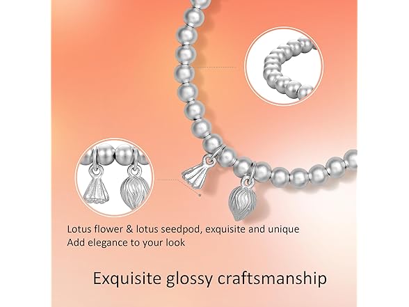 Zhou Liu Fu Silver Ball Bracelet
