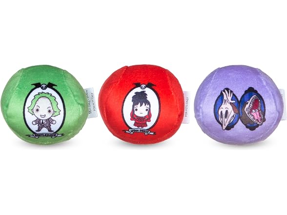 BEETLEJUICE Beetlejuice Catnip Jingle Balls Cat Toy