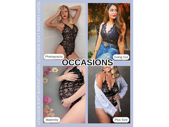 Avidlove (S) Teddy Lingerie One Piece Romper