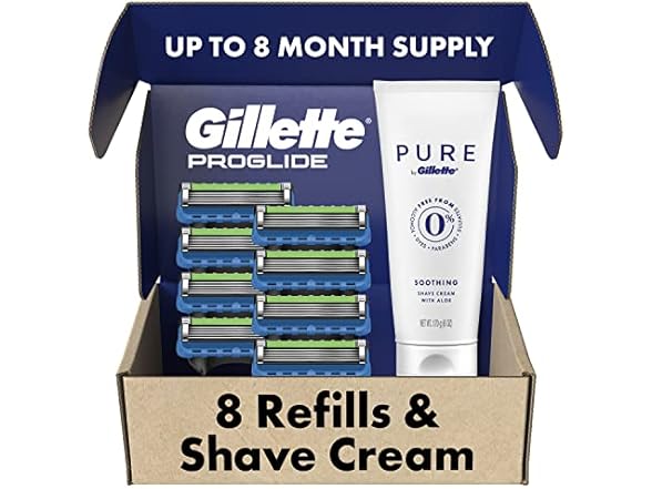 Gillette ProGlide Mens Razors 8 Razor Blades