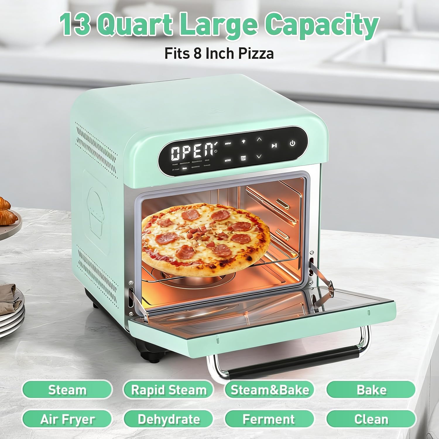 Secura Multifunction Air Fryer Steam Oven - Gallery 8