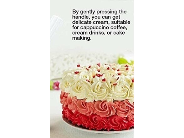 Whipped Cream Dispenser with Leak Free