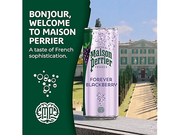 3PK Maison Perrier Forever Blackberry Flavor