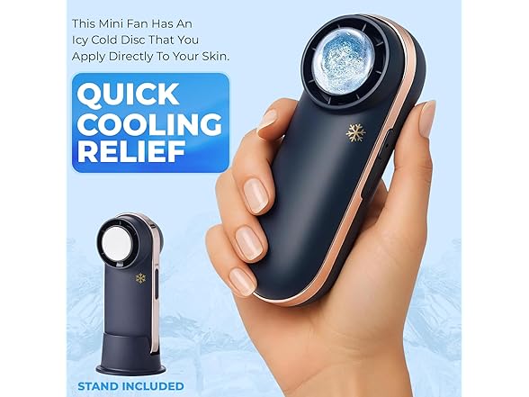 BREEZE ME Instant Cold + Mini Fan