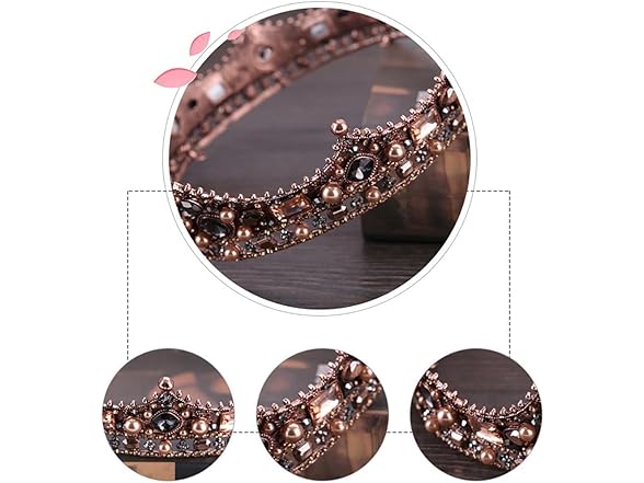 Fdesigner Pearl Wedding Crown