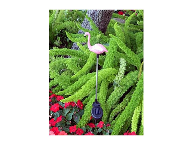 Flamingo Stake with Solar Light