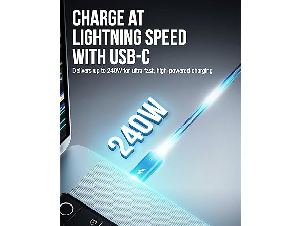 SABRENT CB-T5M1 Thunderbolt 5 Certified Cable 3ft